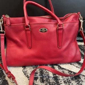 Red Coach Purse.